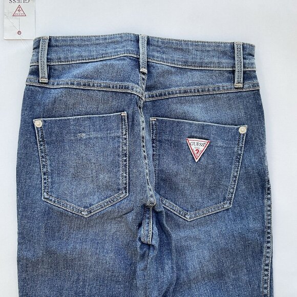Guess Women’s Originals 1981 High Rise Skinny Jeans Blue Size 24 - Picture 10 of 11
